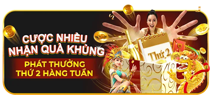 Thưởng nạp lại hàng ngày/tuần m888